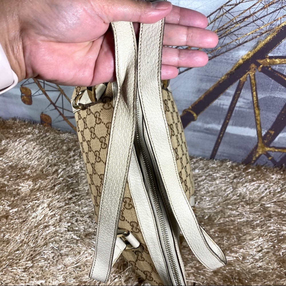 Gucci Vintage Abbey GG D-Ring Shoulder Bag - Picture 4 of 15